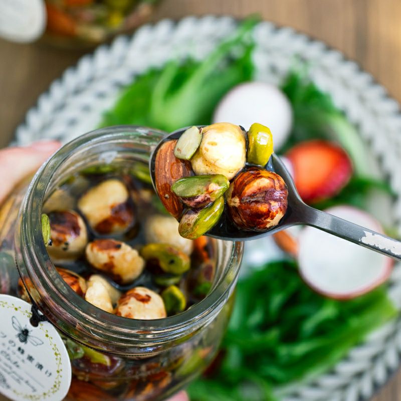 ナッツの蜂蜜漬け エトワール L(200g)/ 箱なし簡易包装・手提げ袋無し