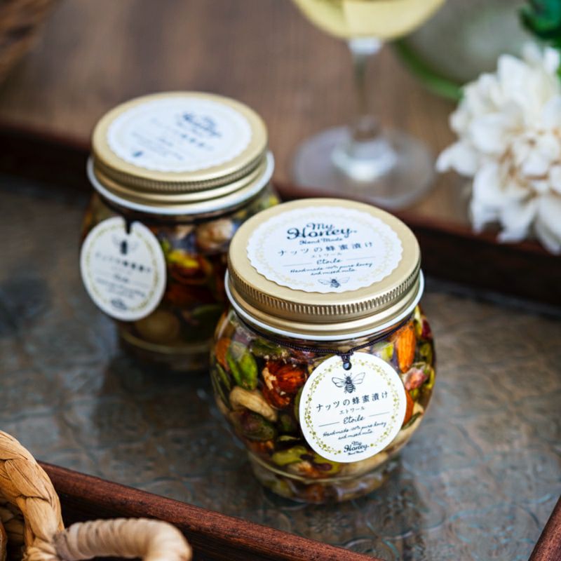 ナッツの蜂蜜漬け エトワール L(200g)/ 箱なし簡易包装・手提げ袋無し