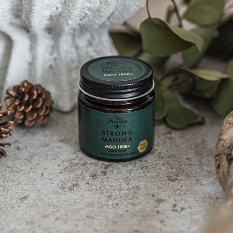 MYHONEY ストロングマヌカMGO1800+ 70g / 箱あり簡易包装・手提げ袋