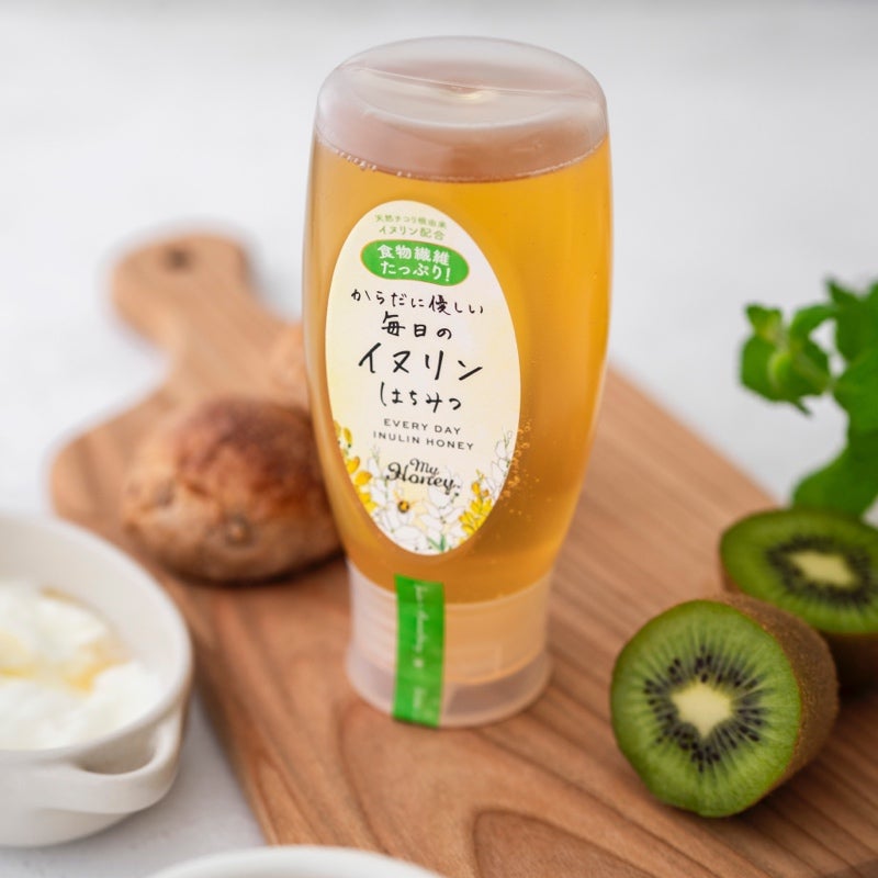 からだに優しい毎日のイヌリンはちみつ500g・チューブボトル/ 箱なし